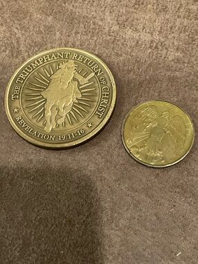 2 Collectible Religious Coins